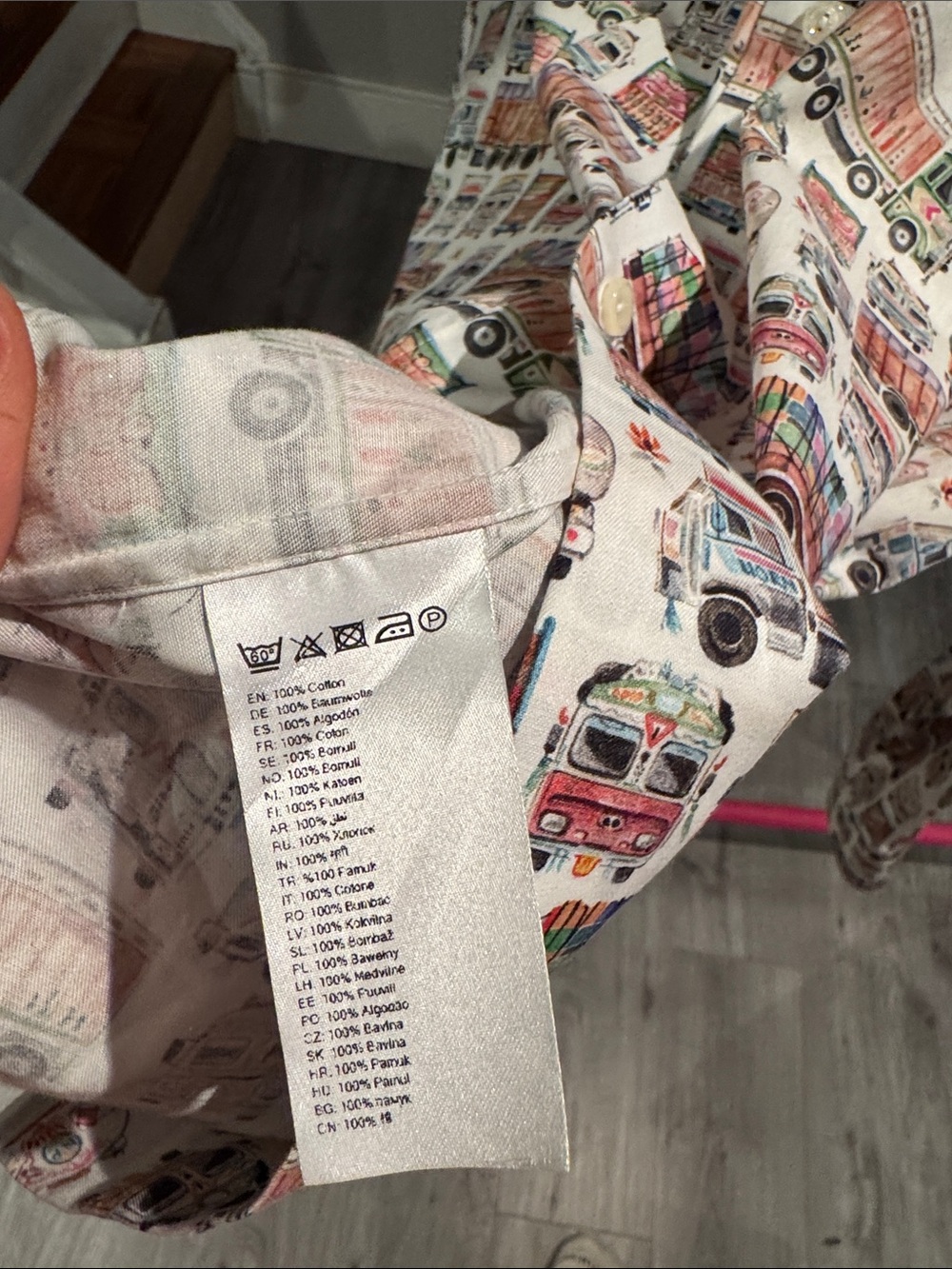ETON trucks & RVs print shirt - Picture 6 of 6